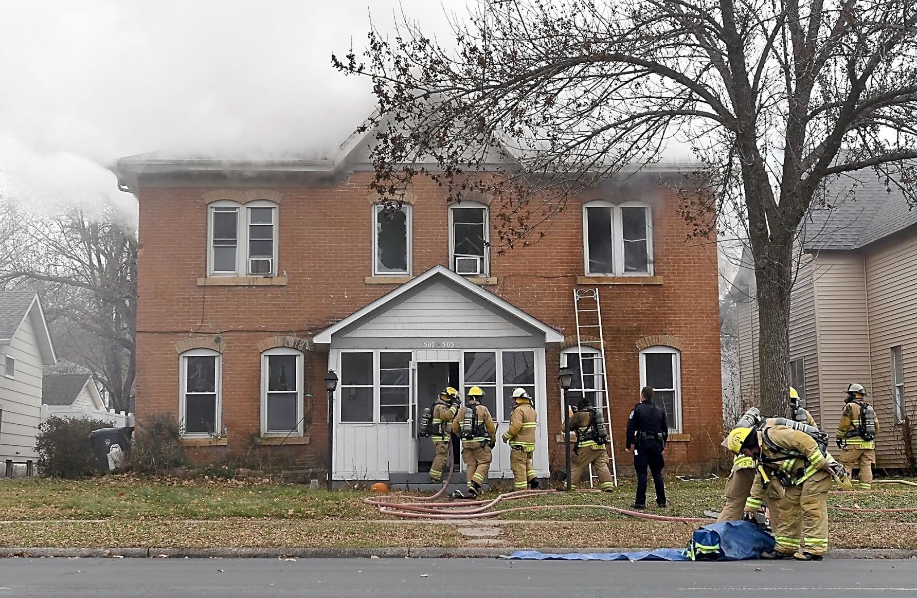 House fire 5